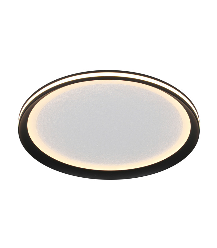Artizo 42cm LED Semi Flush Ceiling Light Black 3000/4000/6000K-1