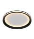 Artizo 30cm LED Semi Flush Ceiling Light Black 3000/4000/6000K-1