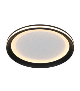Artizo 30cm LED Semi Flush Ceiling Light Black 3000/4000/6000K-1