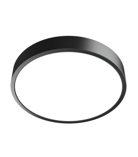 Botta 40cm Bathroom Ceiling Light Black 2800/4000/6000K IP44-1