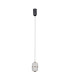 Alani Slim Pendant Ceiling Light Matt Black Gold 3000K Warm White-1