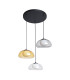 Ainale Cluster Pendant Ceiling Light Black 3xG9-1