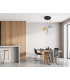 Ainale Cluster Pendant Ceiling Light Black 3xG9-5