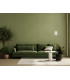 Alani Slim Pendant Ceiling Light Matt Black Gold 3000K Warm White-5