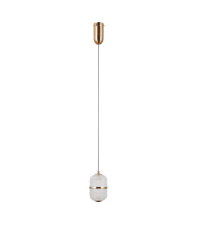 Alani Slim Pendant Ceiling Light Gold 3000K Warm White-1