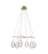 Alani Multi Arm Pendant Ceiling Light Gold 3000K Warm White 6xLED-2