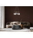 Alani Multi Arm Pendant Ceiling Light Gold 3000K Warm White 6xLED-5