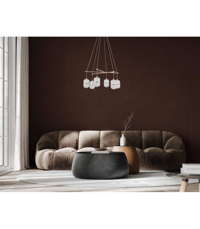 Alani Multi Arm Pendant Ceiling Light Gold 3000K Warm White 6xLED-5