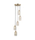 Alma Cluster Pendant Ceiling Light Gold 5xE27-2