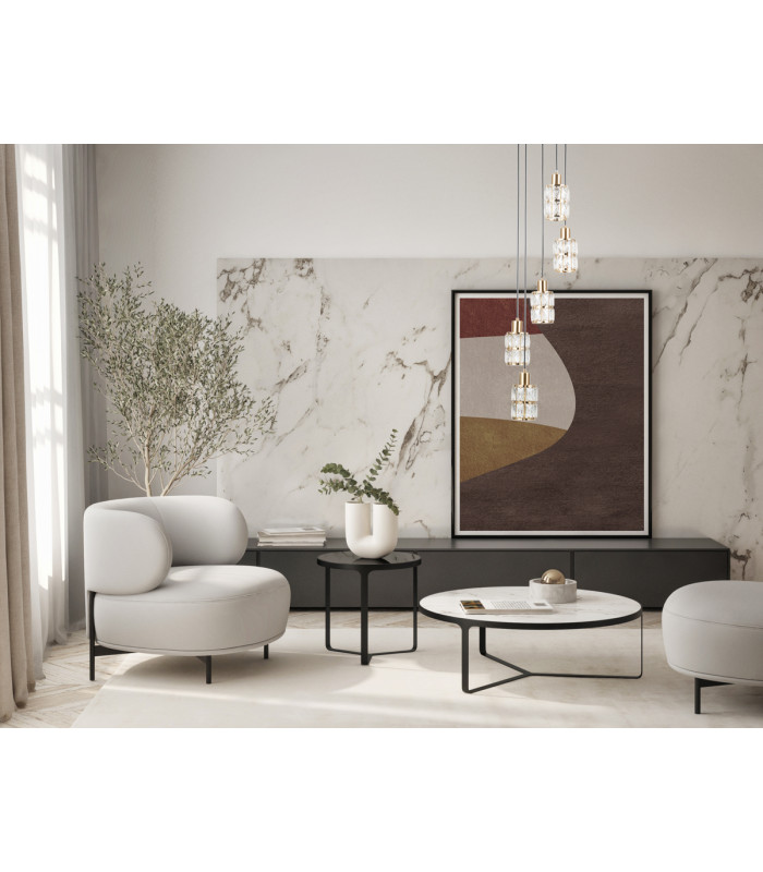 Alma Cluster Pendant Ceiling Light Gold 5xE27-5