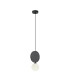 Andrea Slim Pendant Ceiling Light Black Dark Grey-1