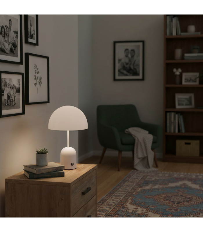 Cantia LED Table Lamp Grey 3000K - 6500K-5