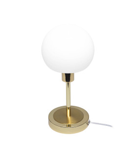 Cave Globe Table Lamp Gold 3000K Warm White-1