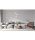 Corado Cluster Pendant Ceiling Light Gold 3000K Warm White 3xLED-5
