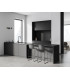 Elice Twin Ceiling Spotlight Black Brass 2xGU10-5