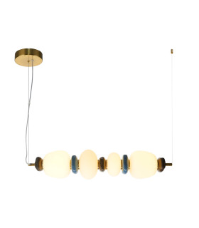 Evans II Bar Pendant Ceiling Light Gold 3000K Warm White-1