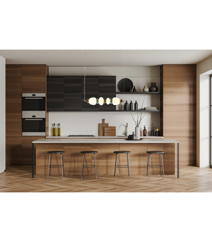 Evans II Bar Pendant Ceiling Light Gold 3000K Warm White-5