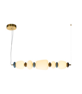 Evans III Bar Pendant Ceiling Light Gold 3000K Warm White-1