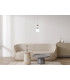 Evans 37cm Slim Pendant Ceiling Light Gold 3000K Warm White-5