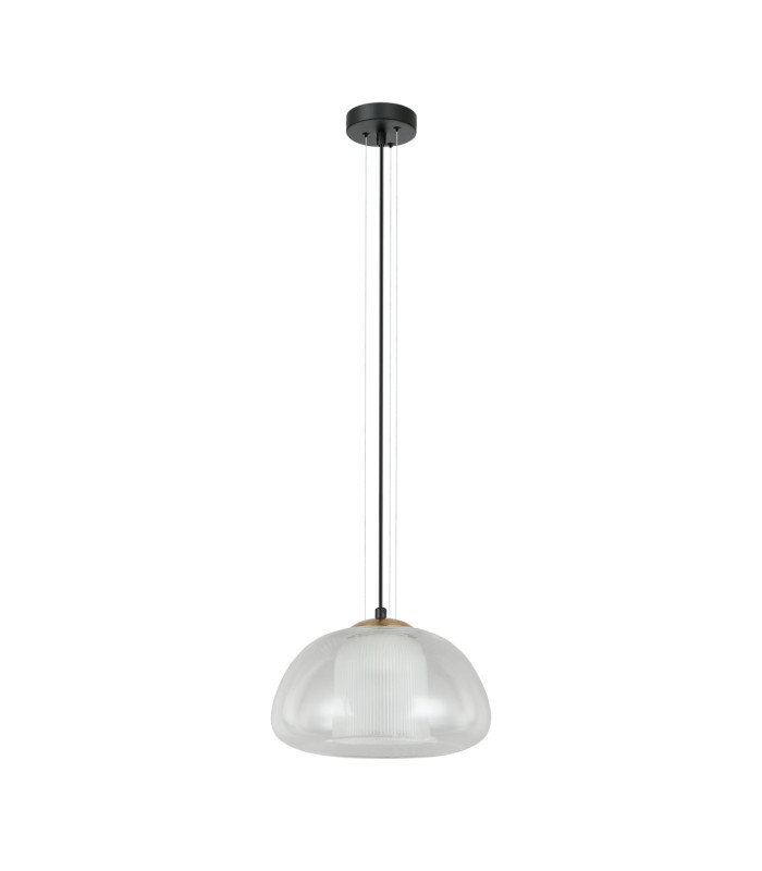 Feder I Dome Pendant Ceiling Light Black-1