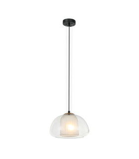 Feder I Dome Pendant Ceiling Light Black-2