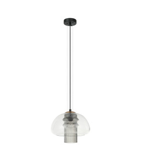 Feder III Dome Pendant Ceiling Light Black-1