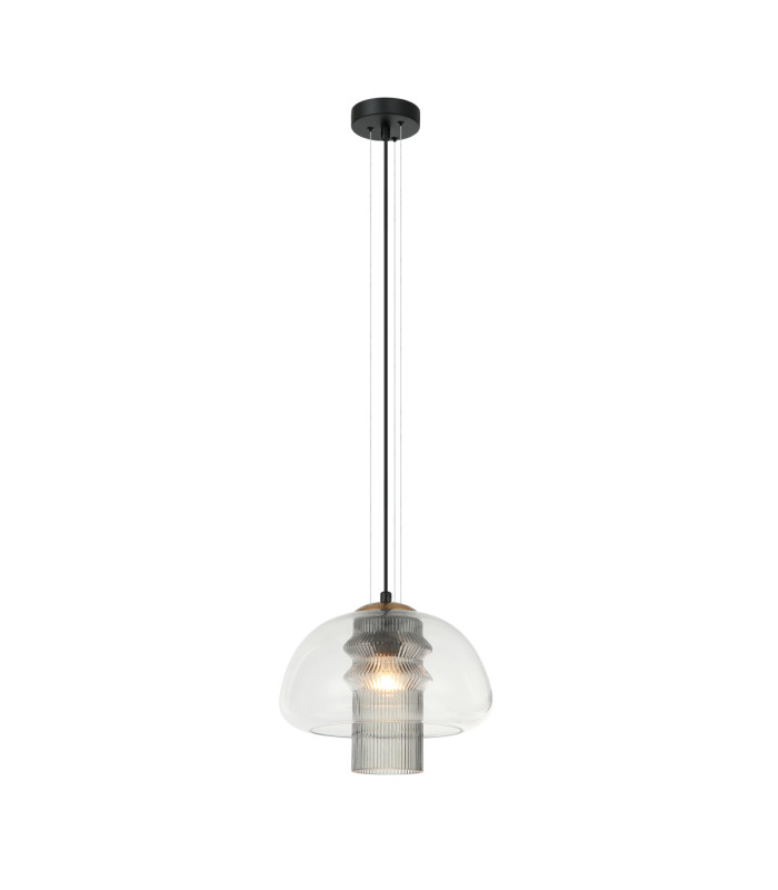Feder III Dome Pendant Ceiling Light Black-2