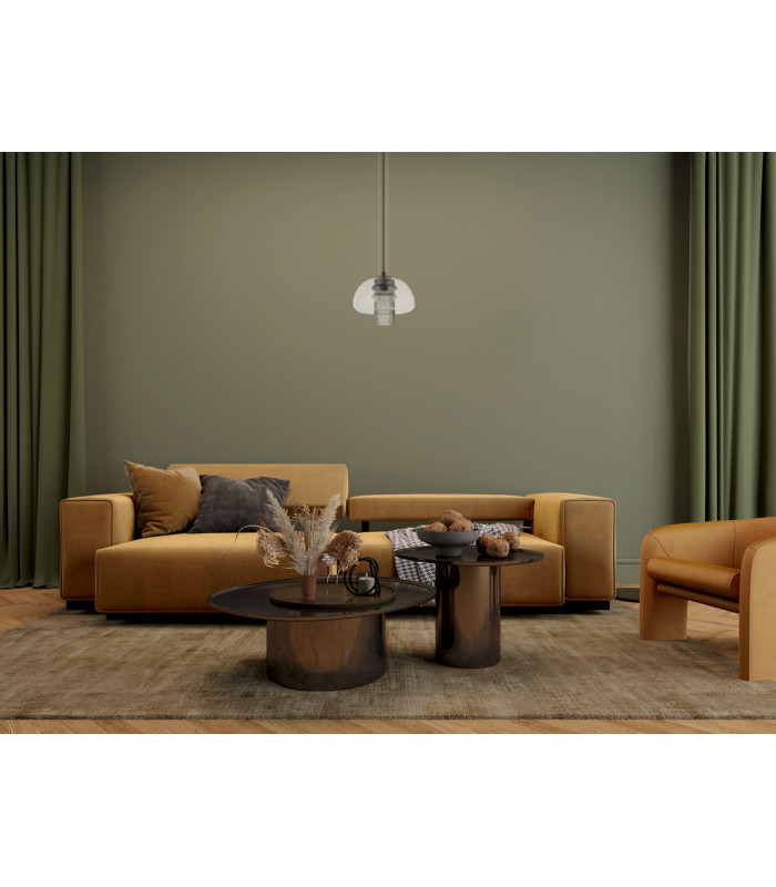 Feder III Dome Pendant Ceiling Light Black-5