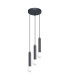 Filano Cluster Pendant Ceiling Light Sand Black 3xG9-1