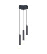 Filano Cluster Pendant Ceiling Light Sand Black 3xG9-2