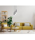 Filano Cluster Pendant Ceiling Light Sand Black 3xG9-5