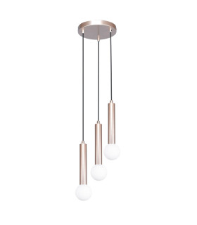 Filano Cluster Pendant Ceiling Light Coffee 3xG9-1