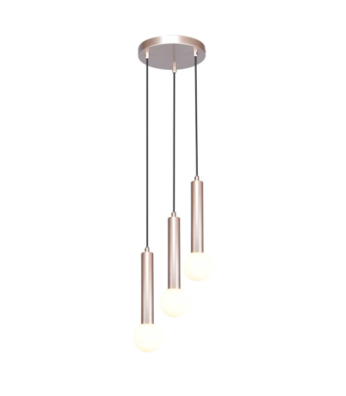 Filano Cluster Pendant Ceiling Light Coffee 3xG9-2