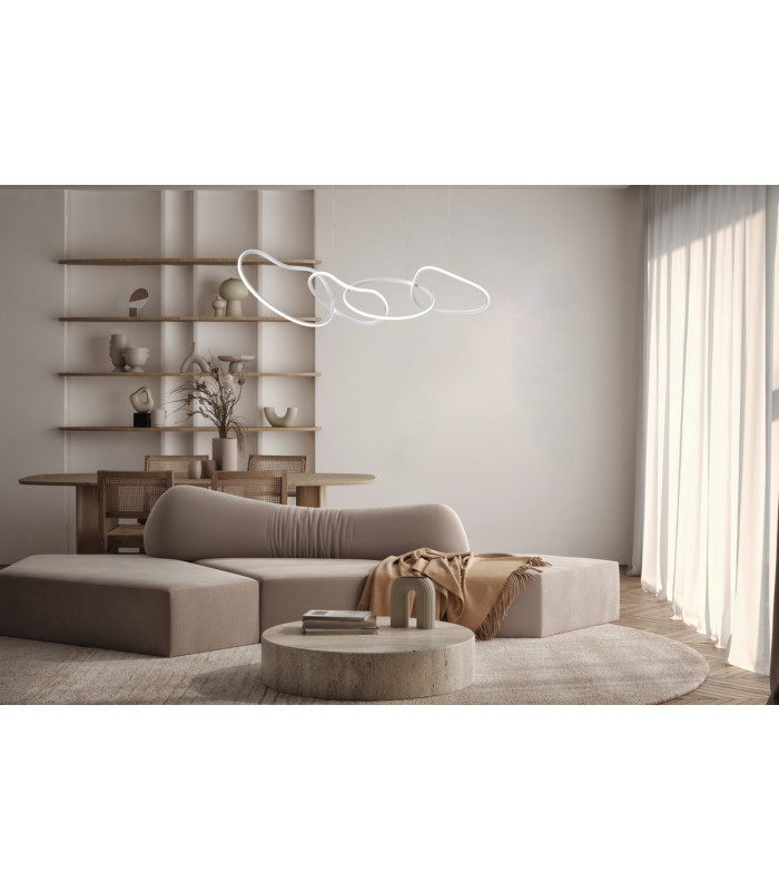 Fonte LED Pendant Ceiling Light White 3000/4000/6000K 4xLED-5