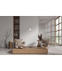 Fuente Slim Pendant Ceiling Light Matt Black Gold 3000K Warm White-5
