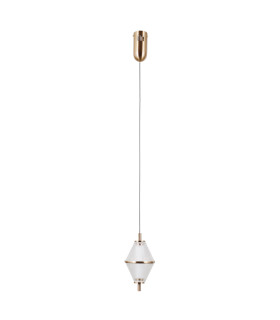 Fuente Slim Pendant Ceiling Light Gold 3000K Warm White-1