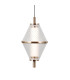 Fuente Slim Pendant Ceiling Light Gold 3000K Warm White-3