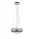 Small Ceiling Pendant 2 Light G9 Polished Chrome, Crystal - 1