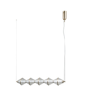 Fuente Bar Pendant Ceiling Light Gold 3000K Warm White 5xLED-1