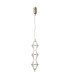 Fuente Slim Pendant Ceiling Light Gold 3000K Warm White 3xLED-2