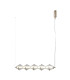 Fuente Bar Pendant Ceiling Light Gold 3000K Warm White 5xLED-2