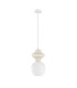 Latera Slim Pendant Ceiling Light White Vanilla Matt White-1