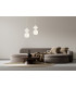 Latera Slim Pendant Ceiling Light White Vanilla Matt White-5