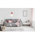 Latera Small Slim Pendant Ceiling Light Red Matt White-5