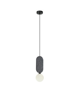 Lorenzo Slim Pendant Ceiling Light Dark Grey-1