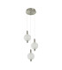 Lenti Cluster Pendant Ceiling Light Nickel 3000K Warm White-1