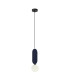 Lorenzo Slim Pendant Ceiling Light Blue-1