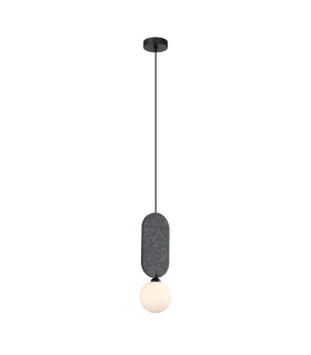 Lorenzo Slim Pendant Ceiling Light Dark Grey-2