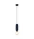 Lorenzo Slim Pendant Ceiling Light Blue-2