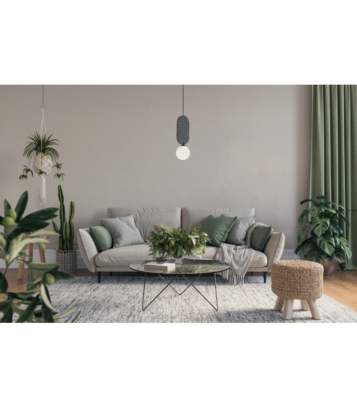 Lorenzo Slim Pendant Ceiling Light Dark Grey-5